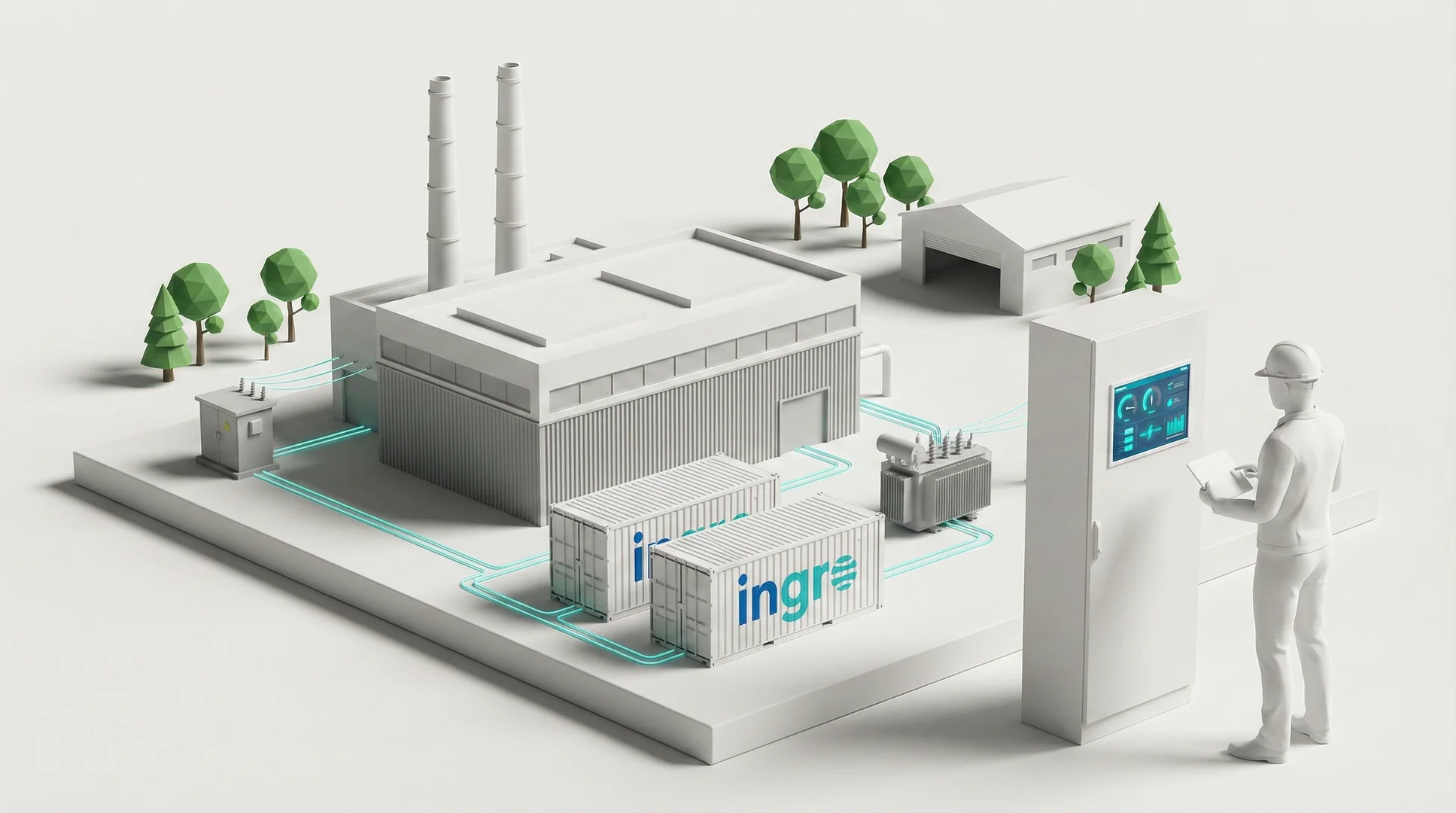 Industrial Plant Energy Storage