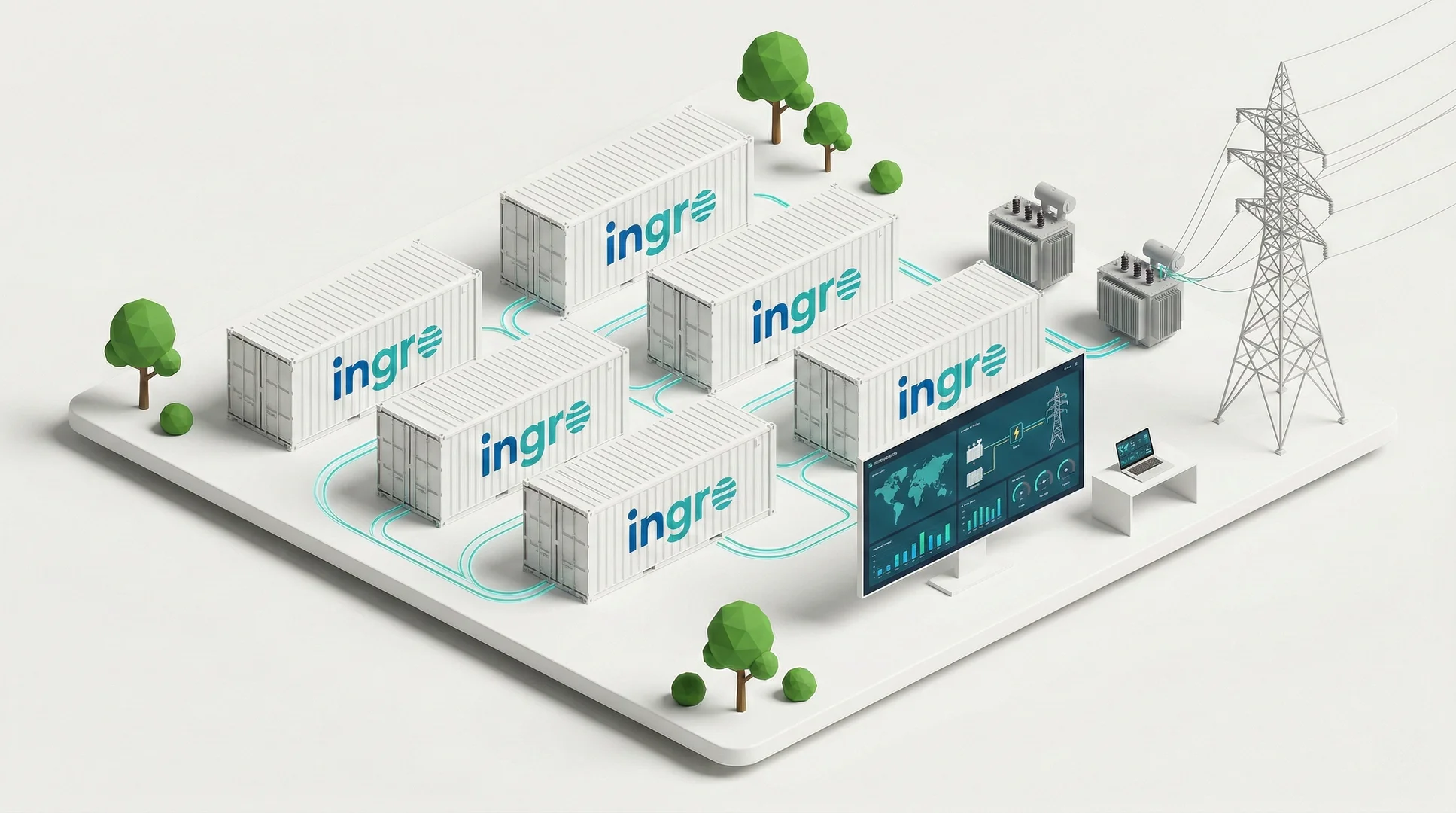 Utility-scale grid energy storage powering India's renewable transition